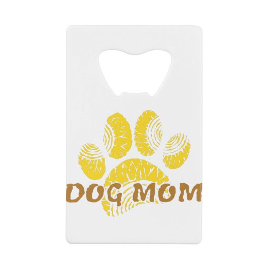 ドッグマムポーヒマワリスケッチ クレジットカード栓抜き (正面)