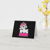 ドッグマムマルチーズ – マザーズデー カード (黄色い花)