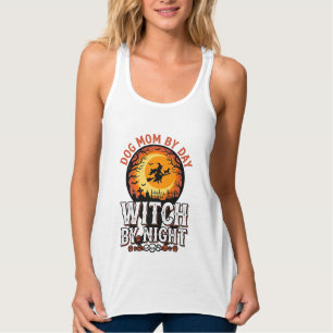 ドッグマム・ウィッチ・バイ・ナイト・ヴィンテージ・ハロウィンTシャツ_1 タンクトップ
