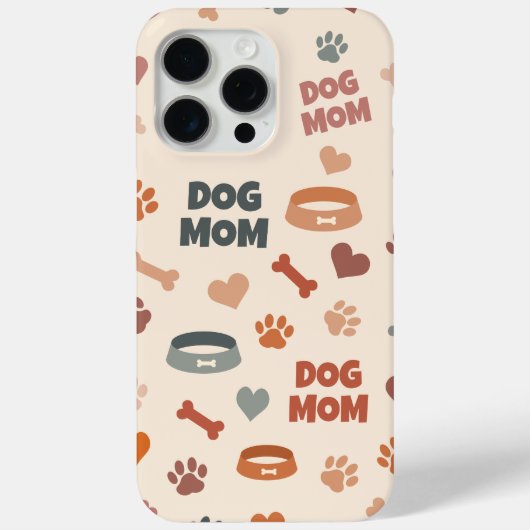 ドッグマム 楽しいギフト Case-Mate iPhoneケース (裏面)