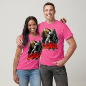 ドッグマン・アメリカ人狼の怪獣クリプティッド Tシャツ (ユニセックス)