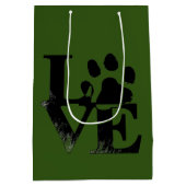 ドッグミディアム抱き枕 ミディアムペーパーバッグ (裏面)