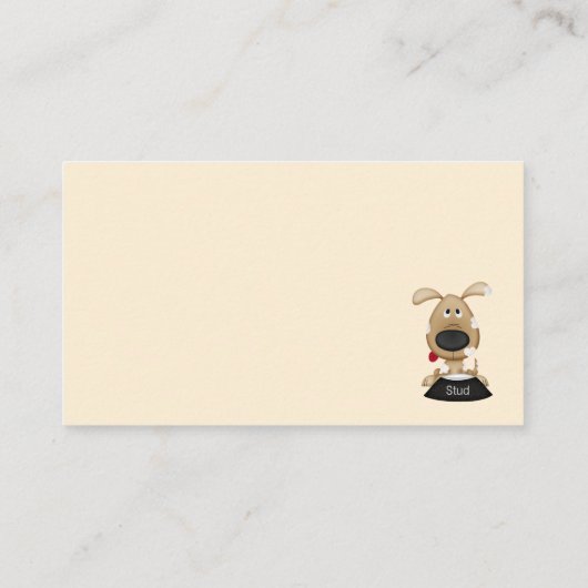 ドッグミルク骨収集 名刺 (裏面)