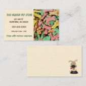 ドッグミルク骨収集 名刺 (正面/裏面)