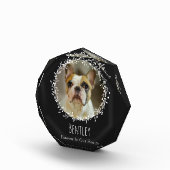 ドッグメモリアルペットロス記念撮影リース フォトブロック (右)