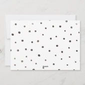 ドッグモダン写真コラージュ平和喜びがクリスマスを飾る シーズンカード (裏面)