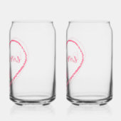 ドッグモムズ倶楽部飲み教室（2組） ガラス缶 (左)