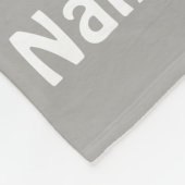 ドッグラバーグレートDane名前をカスタムする/メッセージ フリースブランケット (角)