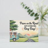 ドッグラバーゴールデンレトリバードッグダディ ポストカード (スタンド正面)