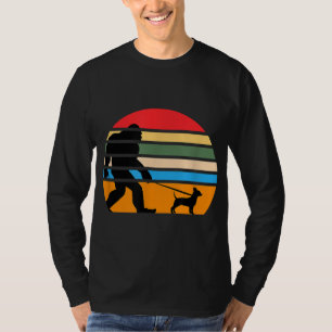 ドッグラバービッグフットレトロデザインチワワヴィンテージ Tシャツ