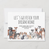 ドッグラバー実在エテート農業マーケティング カード (正面)