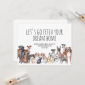 ドッグラバー実在エテート農業マーケティング カード (正面/裏面インサイチュ)