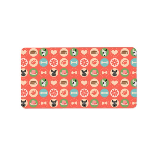 ドッグラブオンコーラル ラベル (正面)