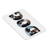 ドッグラブiキャットアウト写真 マグネット (右側)