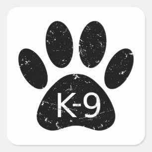 ドッグランジ動揺してグポーK-9 スクエアシール
