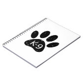 ドッグランジ動揺してグポーK-9 ノートブック (左側)