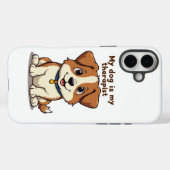 ドッグリスナーのケース Case-Mate iPhoneケース (裏面 (横))