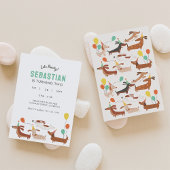 ドッグレッズポーティ誕生日招待状2 招待状