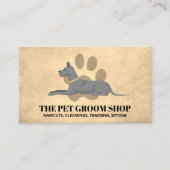 ドッグロゴ名刺 名刺 (正面)