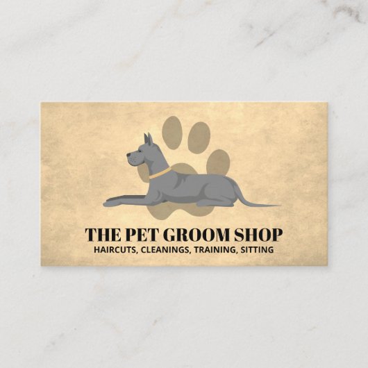 ドッグロゴ名刺 名刺 (正面)