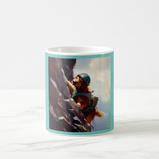 ドッグロック登山 コーヒーマグカップ (中央)
