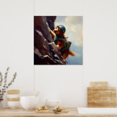 ドッグロック登山 ポスター (キッチン)