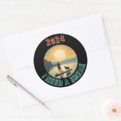 ドッグ付きスタンドアップパドルボードサーフィン ラウンドシール (封筒)