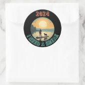 ドッグ付きスタンドアップパドルボードサーフィン ラウンドシール (バッグ)