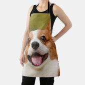 ドッグ写真のパーソナライズされたカスタマイズ追加 エプロン (インサイチュ)