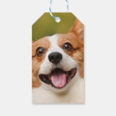 ドッグ写真のパーソナライズされたカスタマイズ追加 ギフトタグ (裏面)