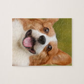 ドッグ写真のパーソナライズされたカスタマイズ追加 ジグソーパズル (横)