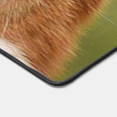 ドッグ写真のパーソナライズされたカスタマイズ追加 デスクマット (コーナー)