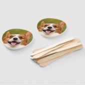 ドッグ写真のパーソナライズされたカスタマイズ追加 ハンドファン (組立なし)