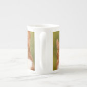 ドッグ写真のパーソナライズされたカスタマイズ追加 ボーンチャイナマグカップ (裏面)