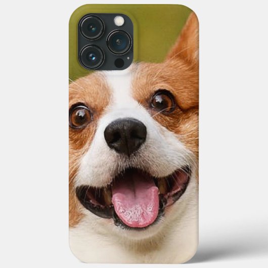 ドッグ写真のパーソナライズされたカスタマイズ追加 Case-Mate iPhoneケース (裏面)