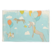 ドッグ図解入りの、写真付きのズベッドルームデコ子供へール 枕カバー (裏面)