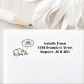 ドッグ差出人住所ラベル ラベル (インサイチュ)