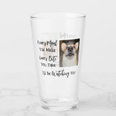 ドッグ恋人おもしろい犬ことわざ2写真 タンブラーグラス (裏面)