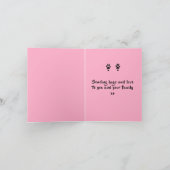 ドッグ悔やみや弔慰カードby dalDesignNZ カード (内部)