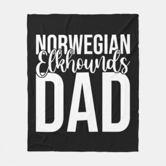ドッグ愛好家パパ フリースブランケット