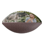 ドッグ最高のパパエバーレトロフォトサッカー アメリカンフットボール (回転90)