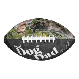 ドッグ最高のパパエバーレトロフォトサッカー アメリカンフットボール
