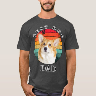 ドッグ最高のパパコルギ Tシャツ
