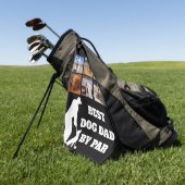 ドッグ最高のパパバイパーゴルフとカスタム6枚 ゴルフタオル (グリーン)