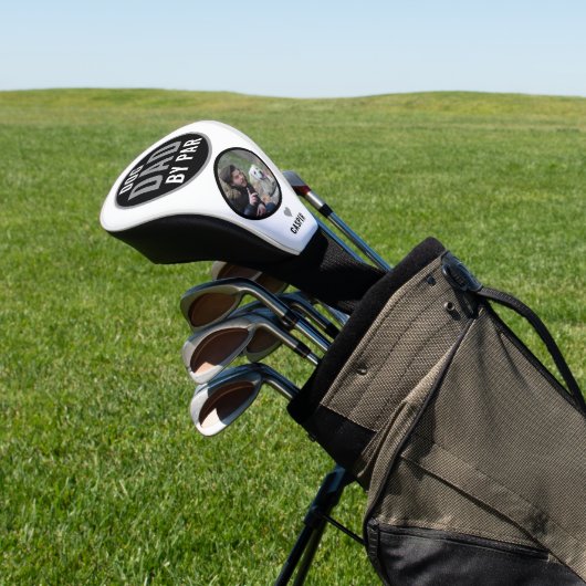 ドッグ最高のパパバイパーゴルフギフト名前をカスタムする写真 ゴルフヘッドカバー (インサイチュ)