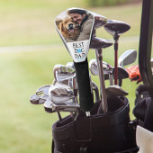 ドッグ最高のパパバイパー |カスタム写真父の日 ゴルフヘッドカバー