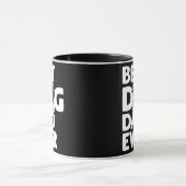 ドッグ最高のパパーエバーダッシュント神父の日  マグカップ (中央)