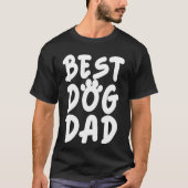 ドッグ最高のパパ Tシャツ (正面)