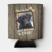 ドッグ最高のパパEver One Photo 缶クーラー (正面)