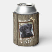 ドッグ最高のパパEver One Photo 缶クーラー (缶裏面)
